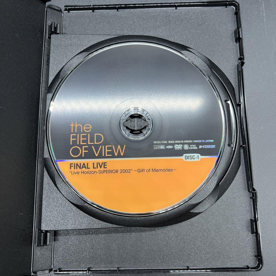 ミュージック the FIELD OF VIEW DVD FINAL LIVE