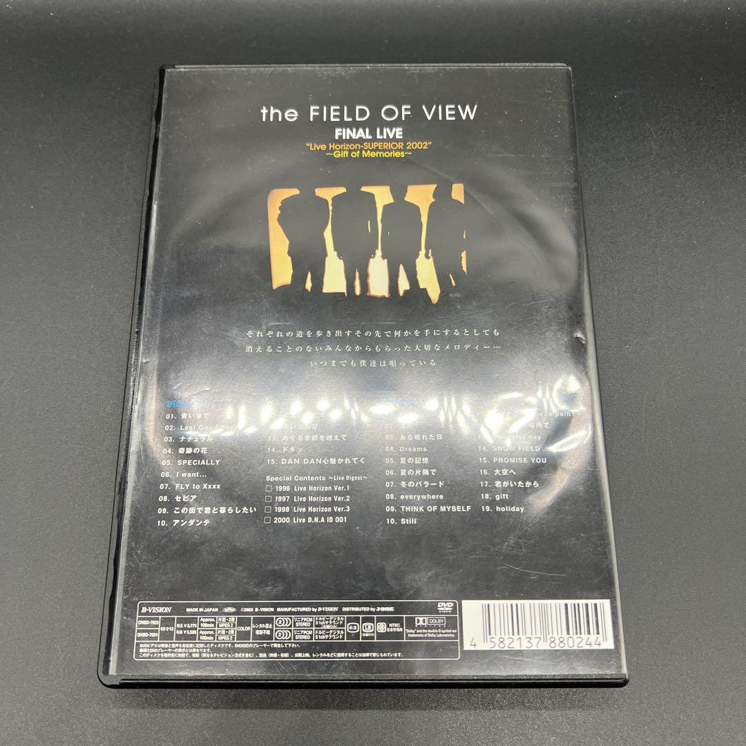 ミュージック the FIELD OF VIEW DVD FINAL LIVE