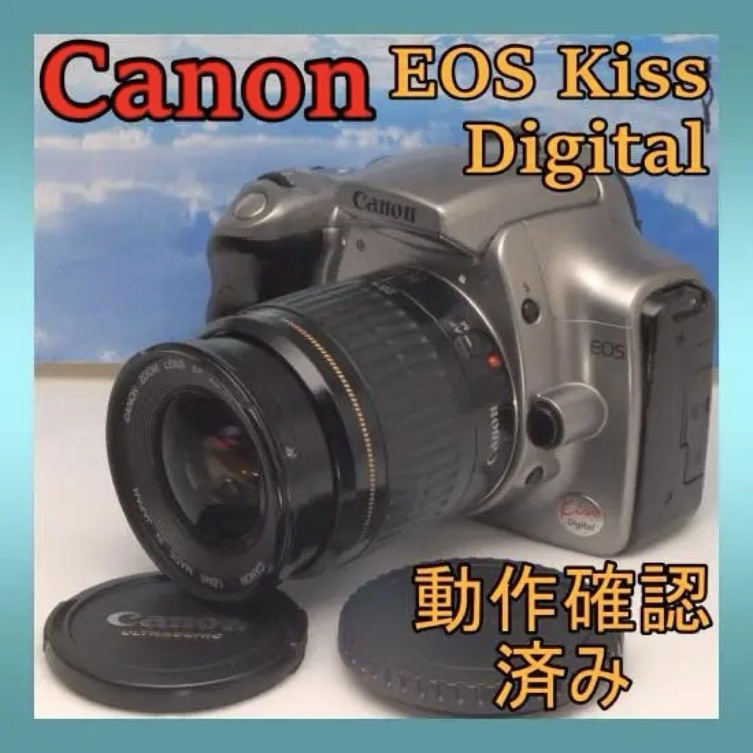 ✨動作確認済✨キヤノン EOS Kiss Digital 付属品充実 入門機