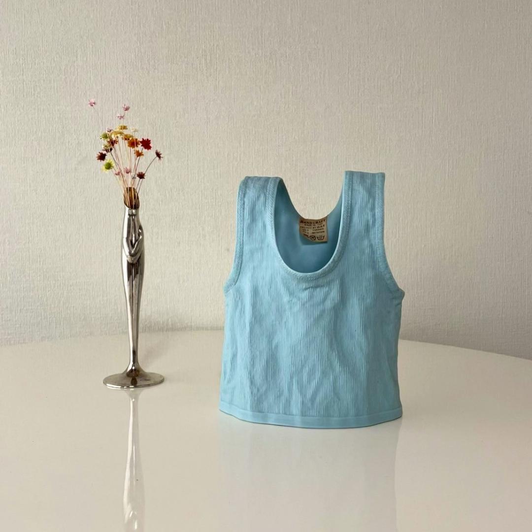 ヴィンテージ タンクトップ型ベース O-S-Y 花瓶 フラワーベース ビンテージ ヴィンテージ タンクトップ型ベース O-S-Y 花瓶 フラワーベース