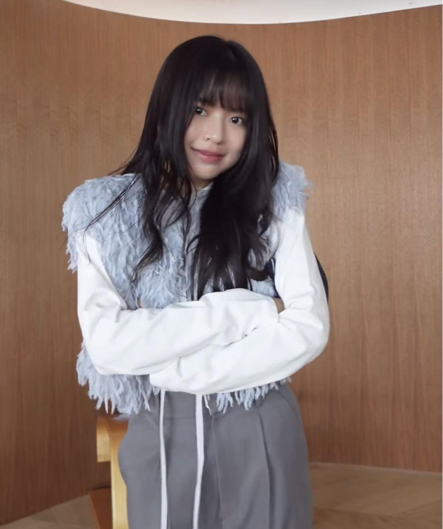 新品未使用♡ Searoomlynn 伊原葵 フェザーリボンベスト