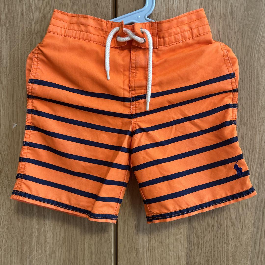 Polo Ralph Lauren 水着 サイズ5 オレンジストライプ - メルカリ