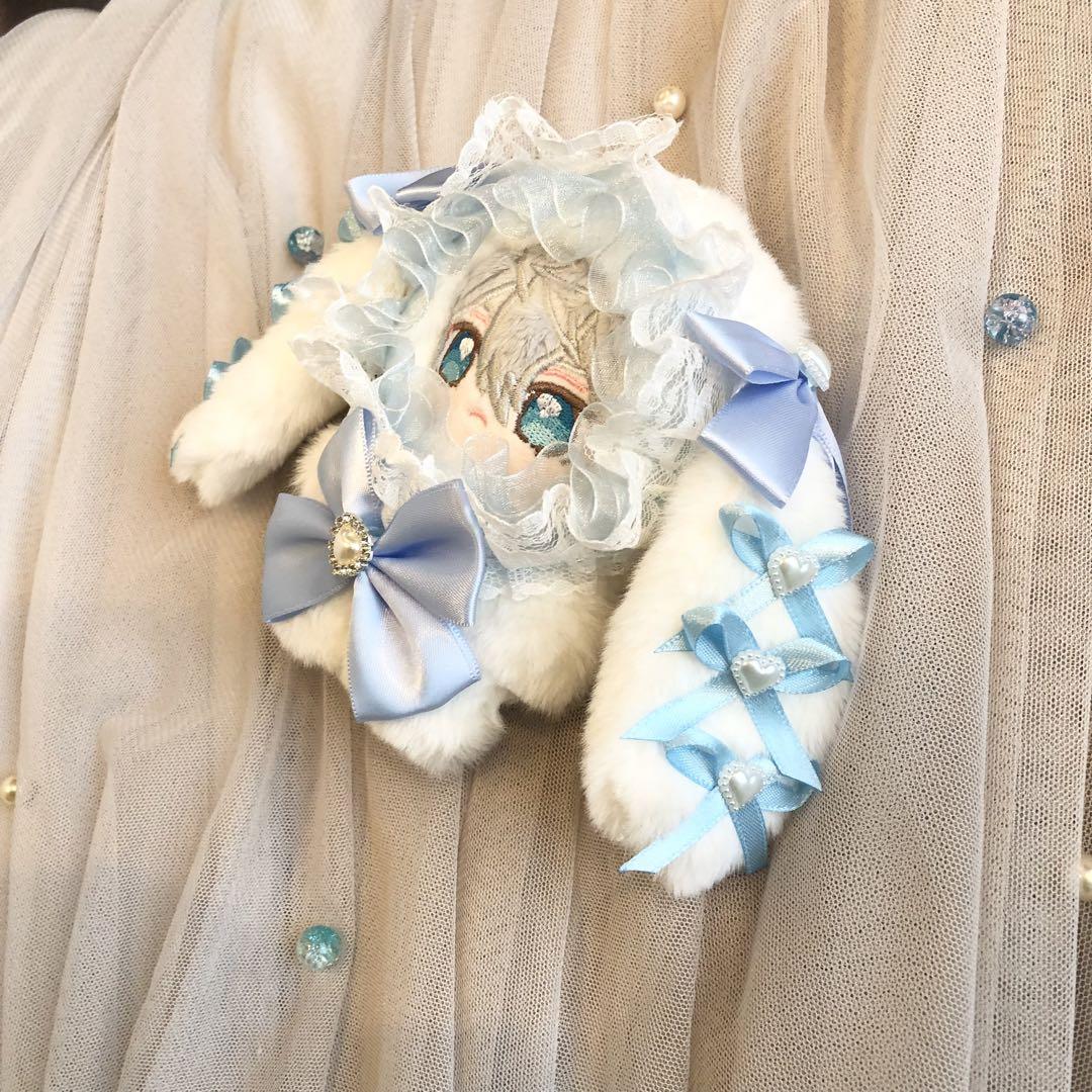 高質 あんスタ いつぬい ぬい服 垂れ耳うさぎさん ホワイト 着せ替え服・アウトフィット