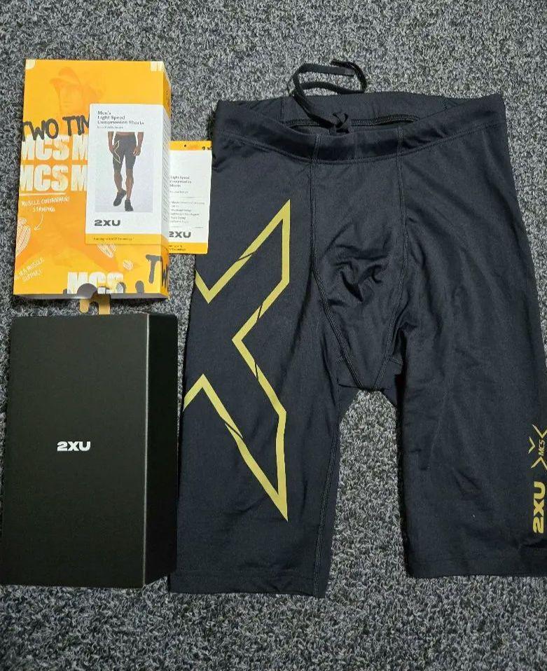 2XU MCS ハーフタイツ　新品未使用　Mサイズ 新品 未使用】2XU MCS ハーフタイツ メンズ M - メルカリ