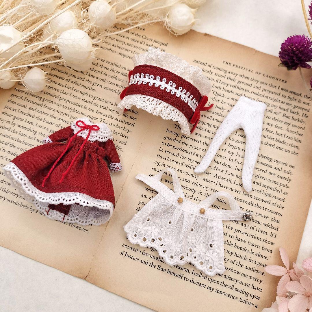 Amazon | ドール服ブライスアウトフィット 赤ずきんちゃん衣装