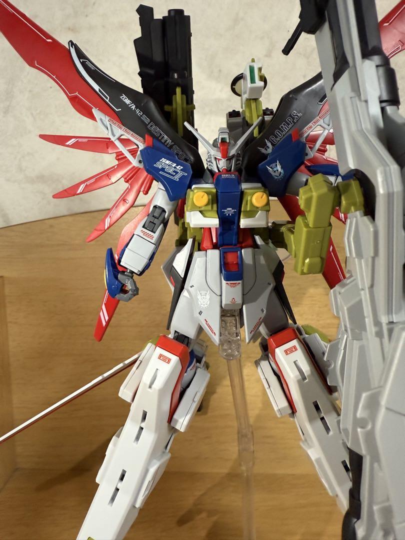 HGCE デスティニーガンダム　HG スペック2&ゼウスシルエット　完成品