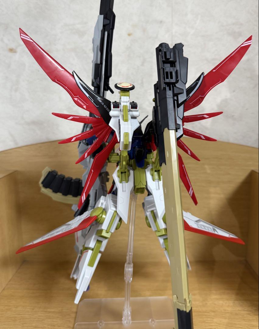 HGCE デスティニーガンダム　HG スペック2&ゼウスシルエット　完成品