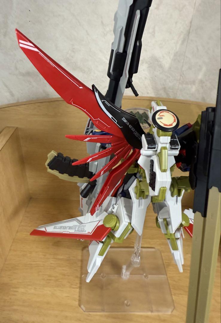HGCE デスティニーガンダム　HG スペック2&ゼウスシルエット　完成品