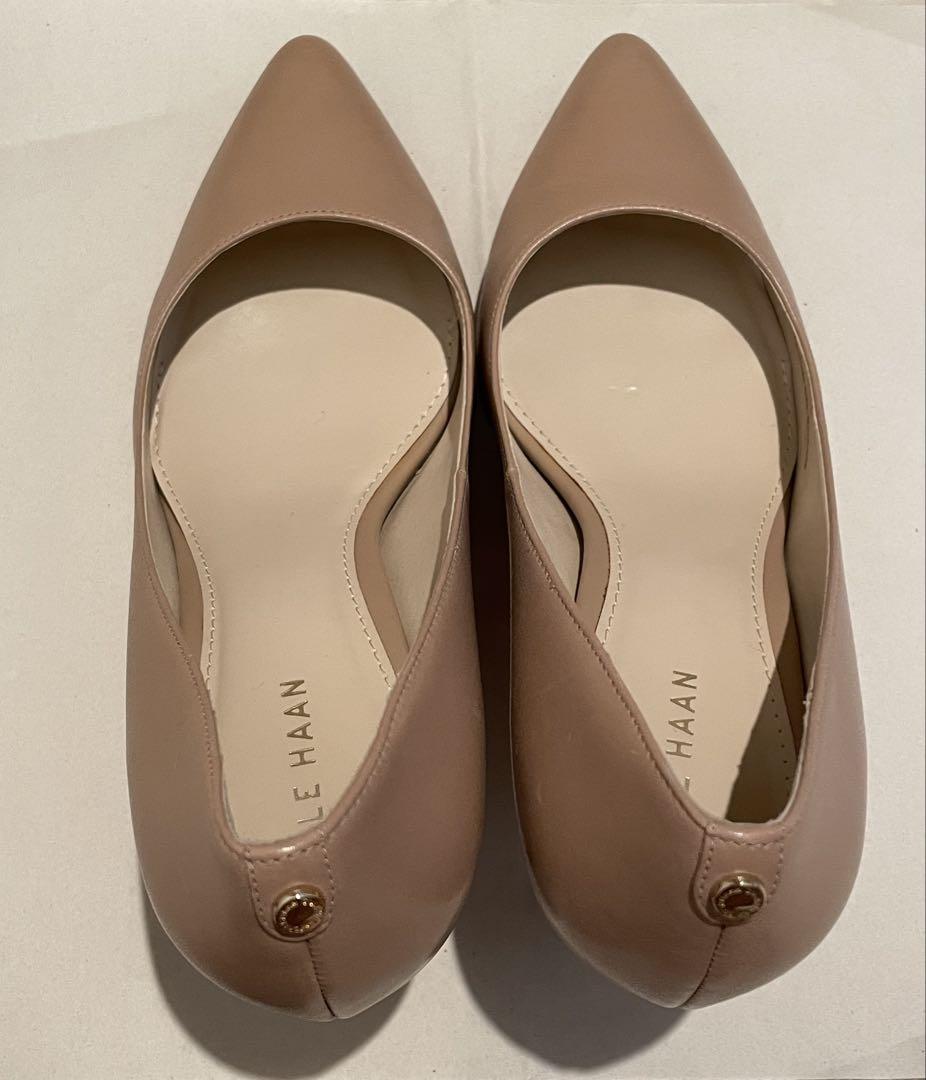 COLE HAAN ピンクベージュ ベージュ パンプス