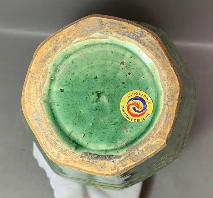 在庫あ通販 中国 緑釉刻鳳凰図瓶 u6220317 PEc3Z-m41721531924 SALEお買い得