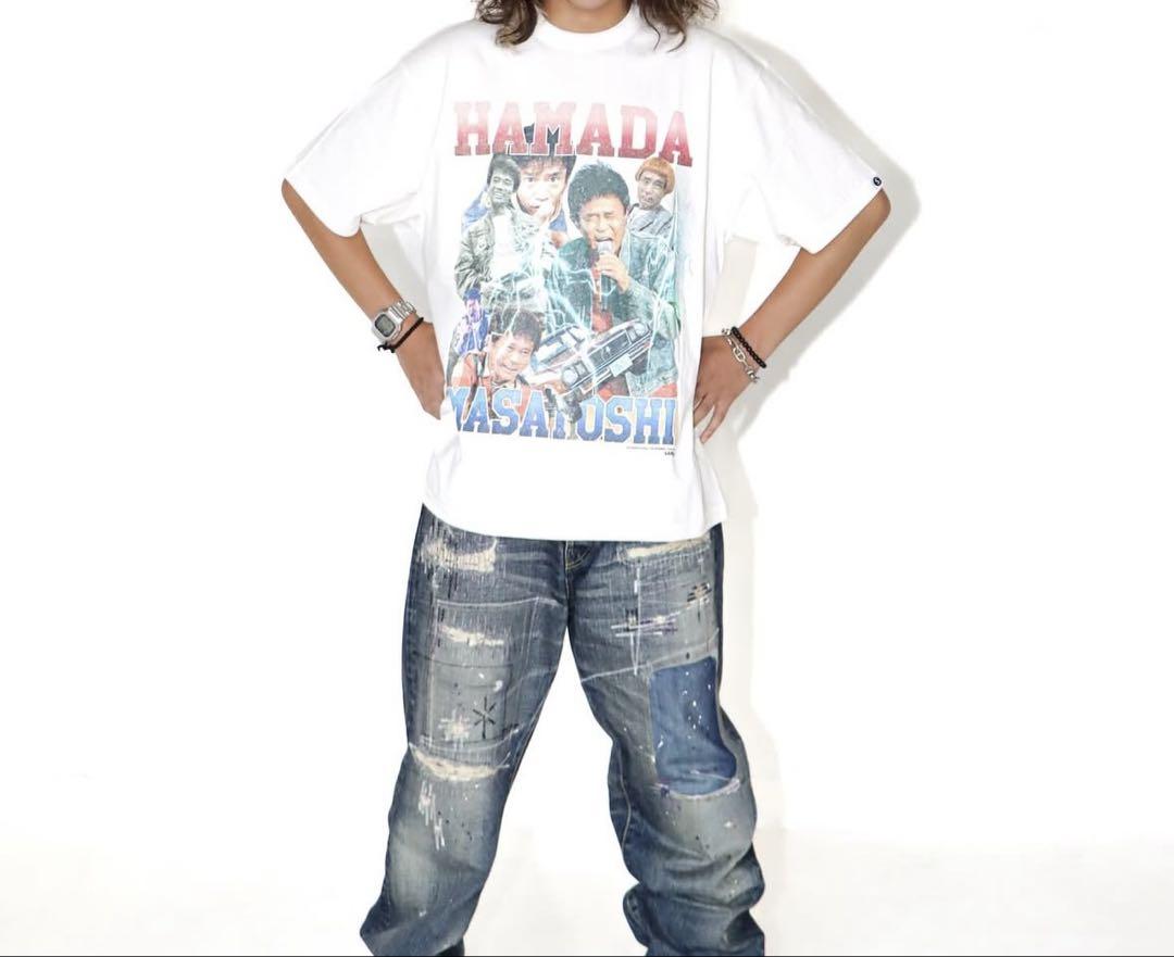 サプール x 浜田 雅功 Tシャツ XL ウチワ付 - メルカリ