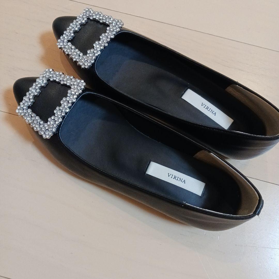 最終価格 VIRINA ビジューパンプス 23