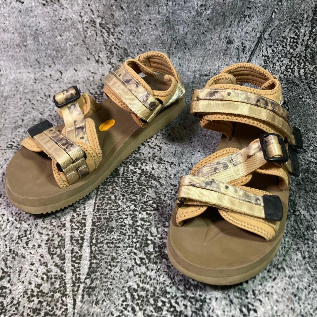 何でも揃う スイコック サンダル 迷彩 カモフラ ビブラムソール