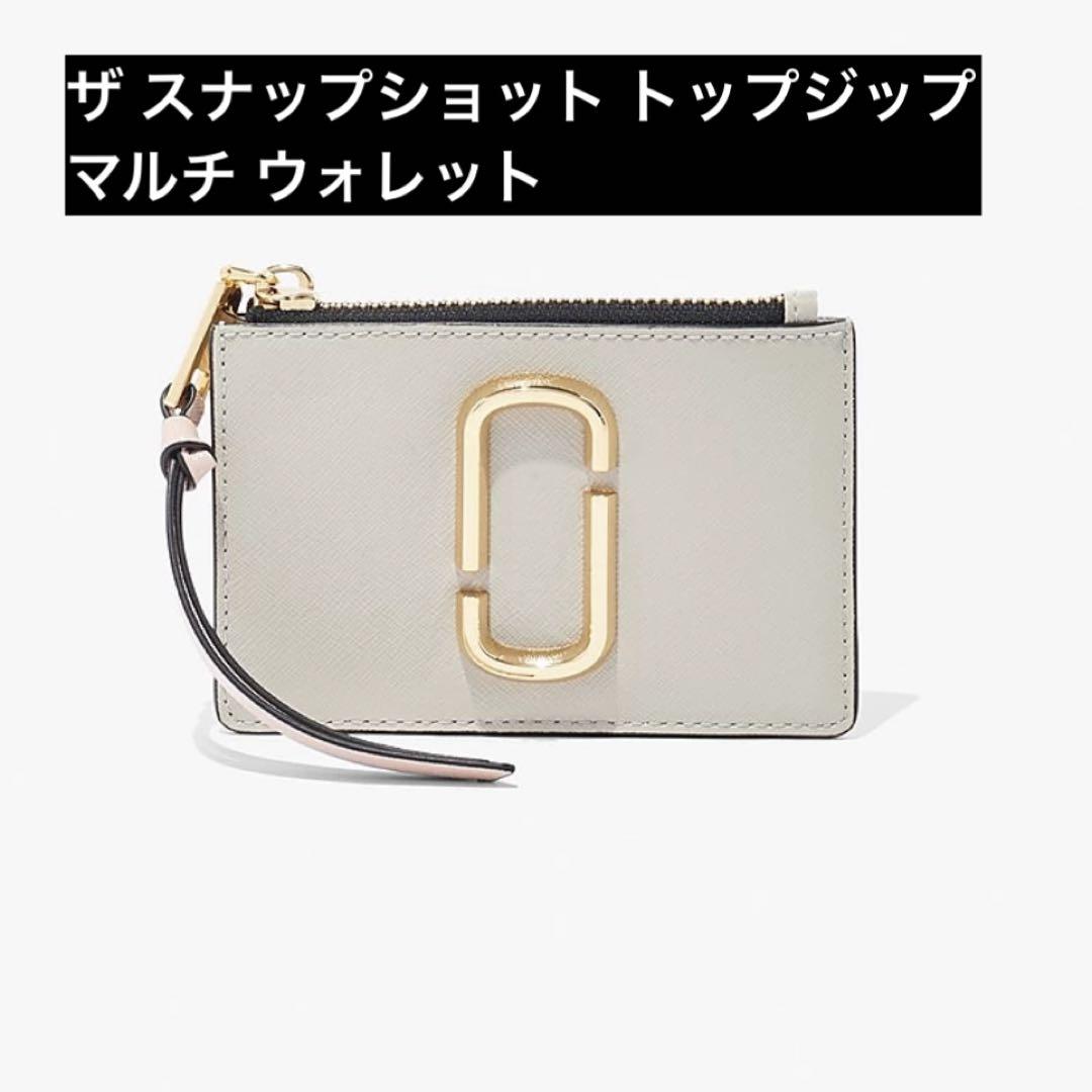 ザ スナップショット トップ ジップ マルチ ウォレット【マーク