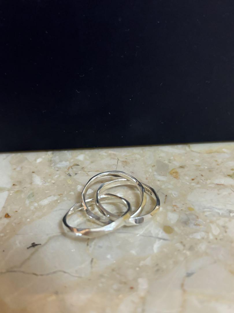 クリスマスツリー特価！ ガルニ garni 3連リング エタニティ アクセサリー