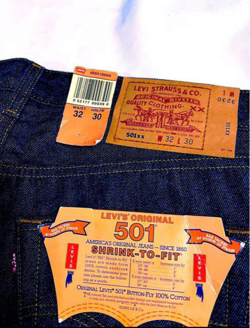 新品未使用品　90's 501xx ジーンズ　リーバイス社　アメリカ製