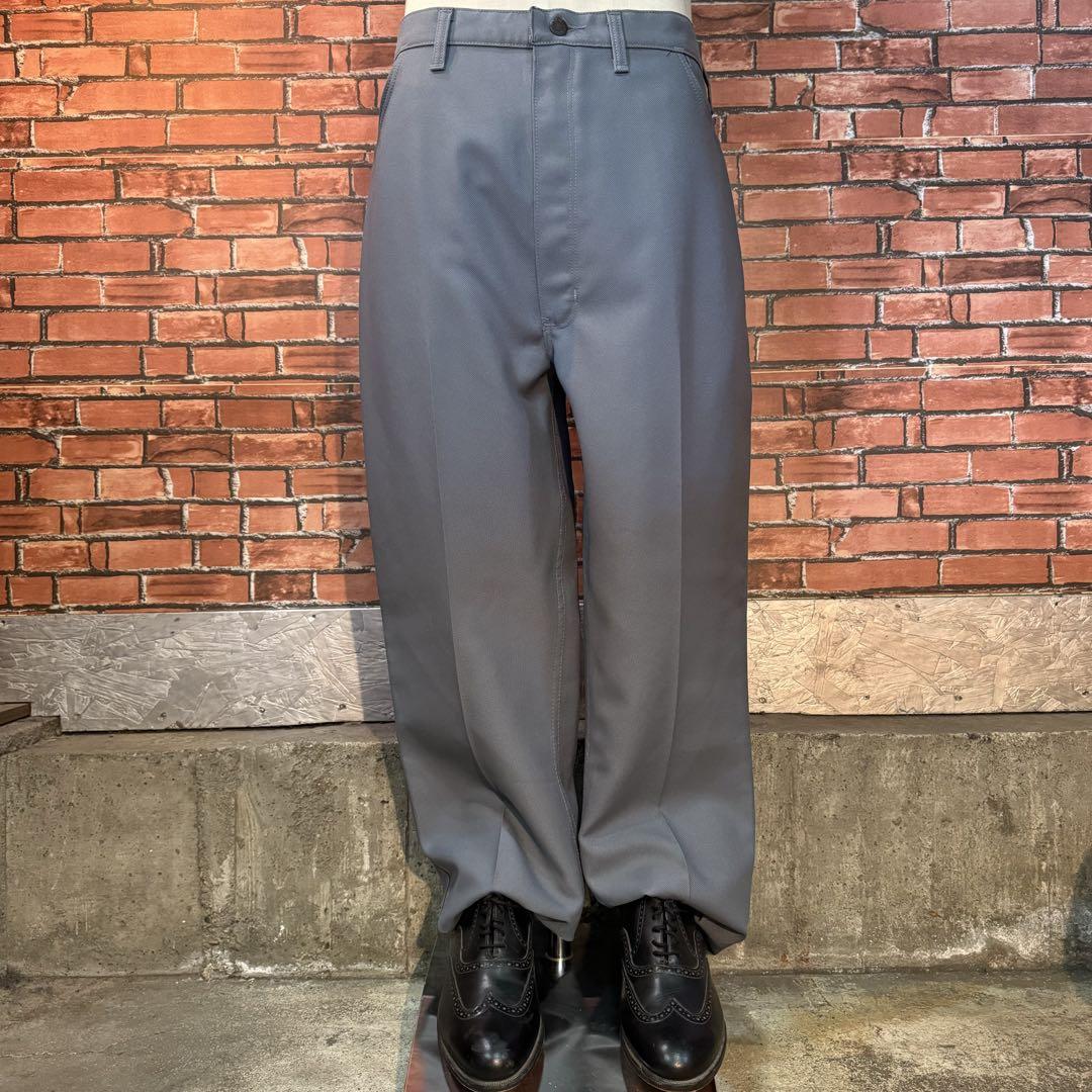 USA古着 Wrangter ランチャー スラックス ワイド バギー グレー