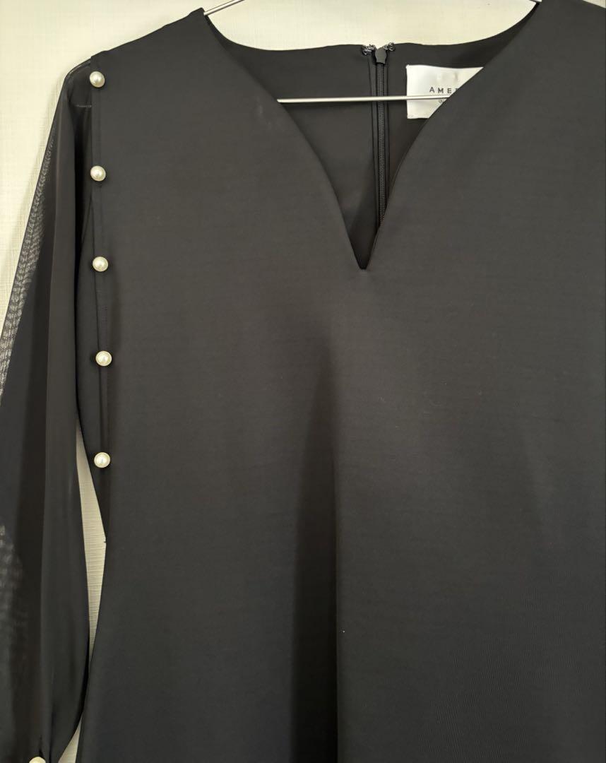 【美品】AMERI CHIC PEARL DRESS