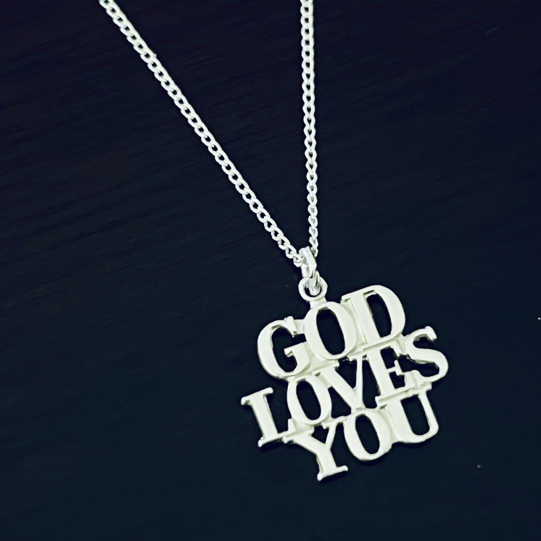 ヴィンテージティファニー GOD LOVES YOU デッドストック ネックレス