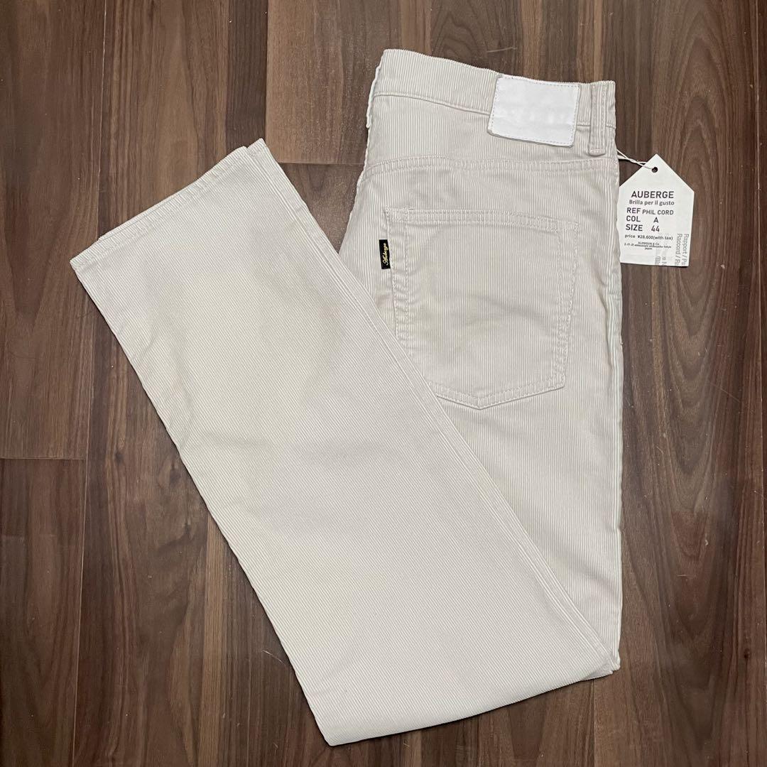 [新品] AUBERGE PHIL CORD コーデュロイ パンツ 44