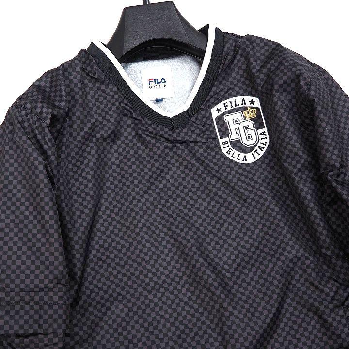 新品 フィラ ゴルフ 裏起毛 2WAY スニード ジャケット 蓄熱 ブラック M 新品 フィラ ゴルフ 裏起毛 2WAY スニード ジャケット 蓄熱