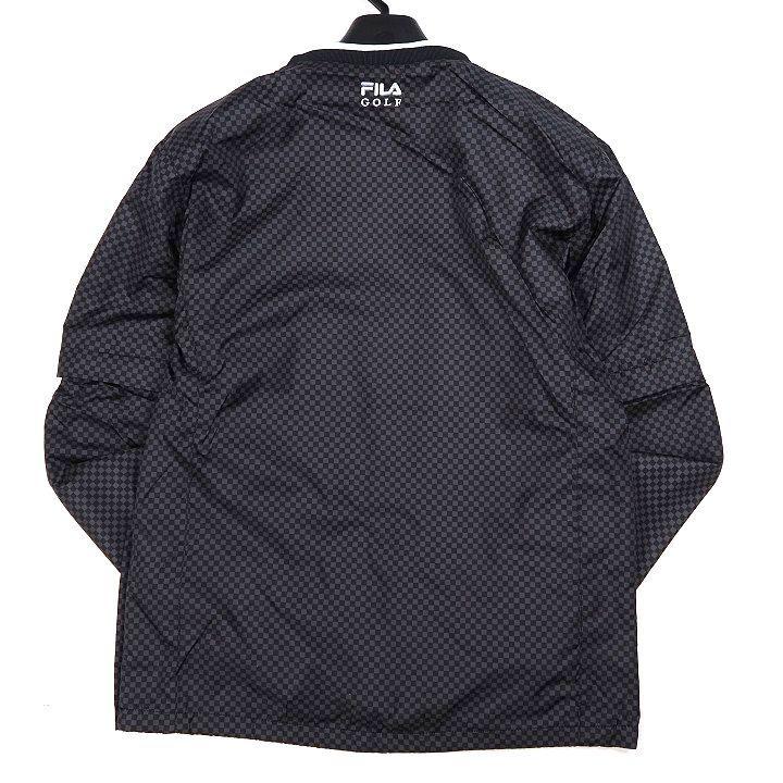 新品 フィラ ゴルフ 裏起毛 2WAY スニード ジャケット 蓄熱 ブラック M 新品 フィラ ゴルフ 裏起毛 2WAY スニード ジャケット 蓄熱