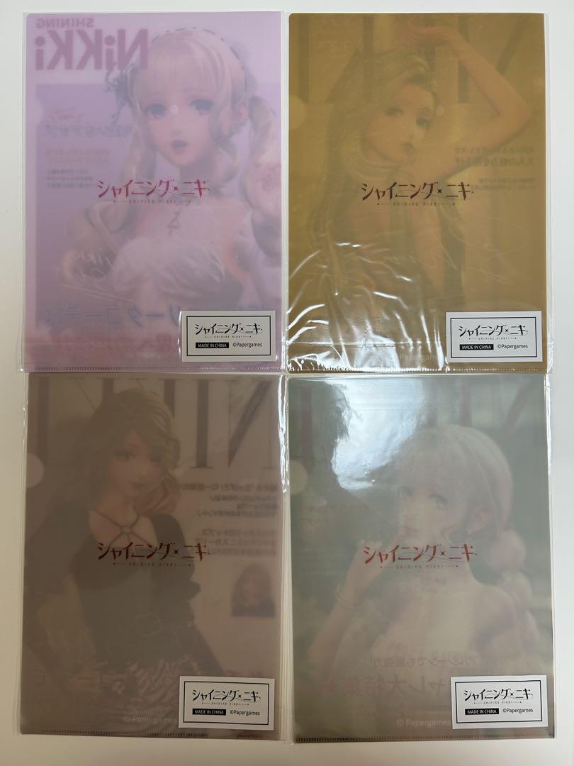 シャイニングニキ クリアファイル - メルカリ