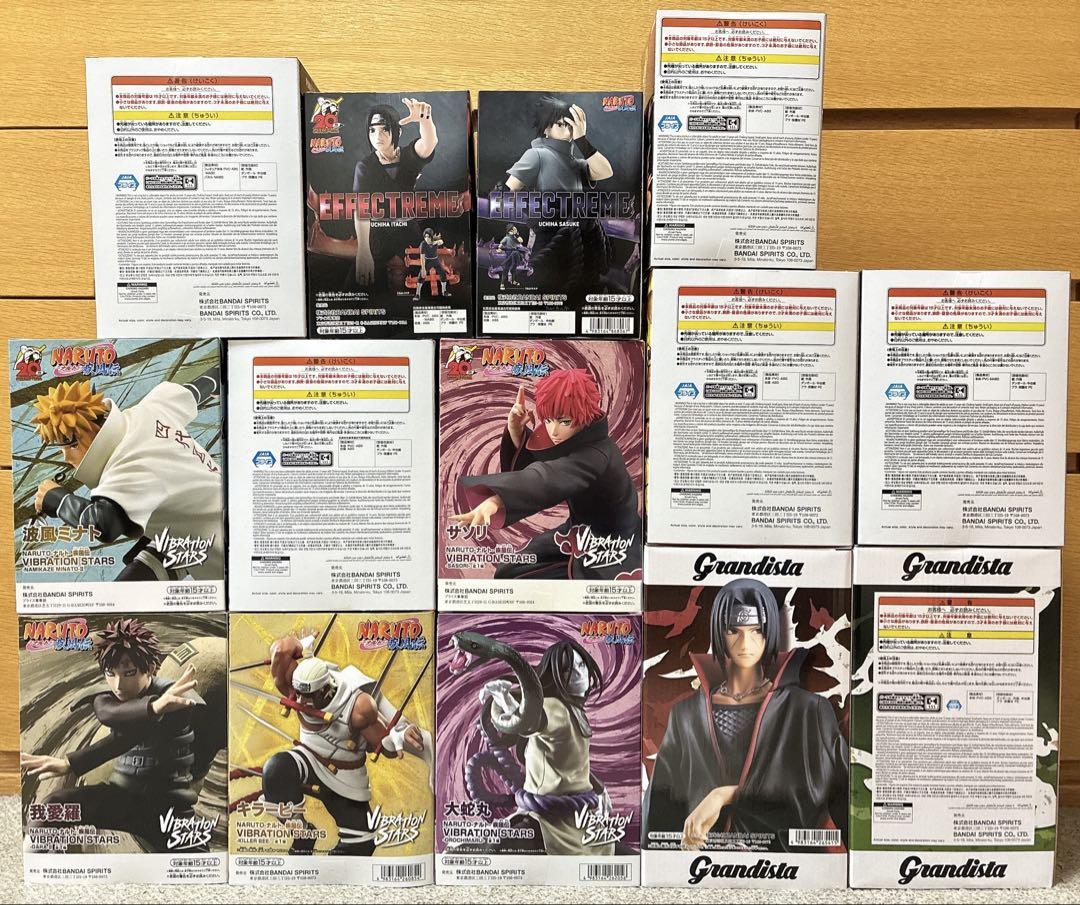 匿名配送】NARUTO フィギュア まとめ売り