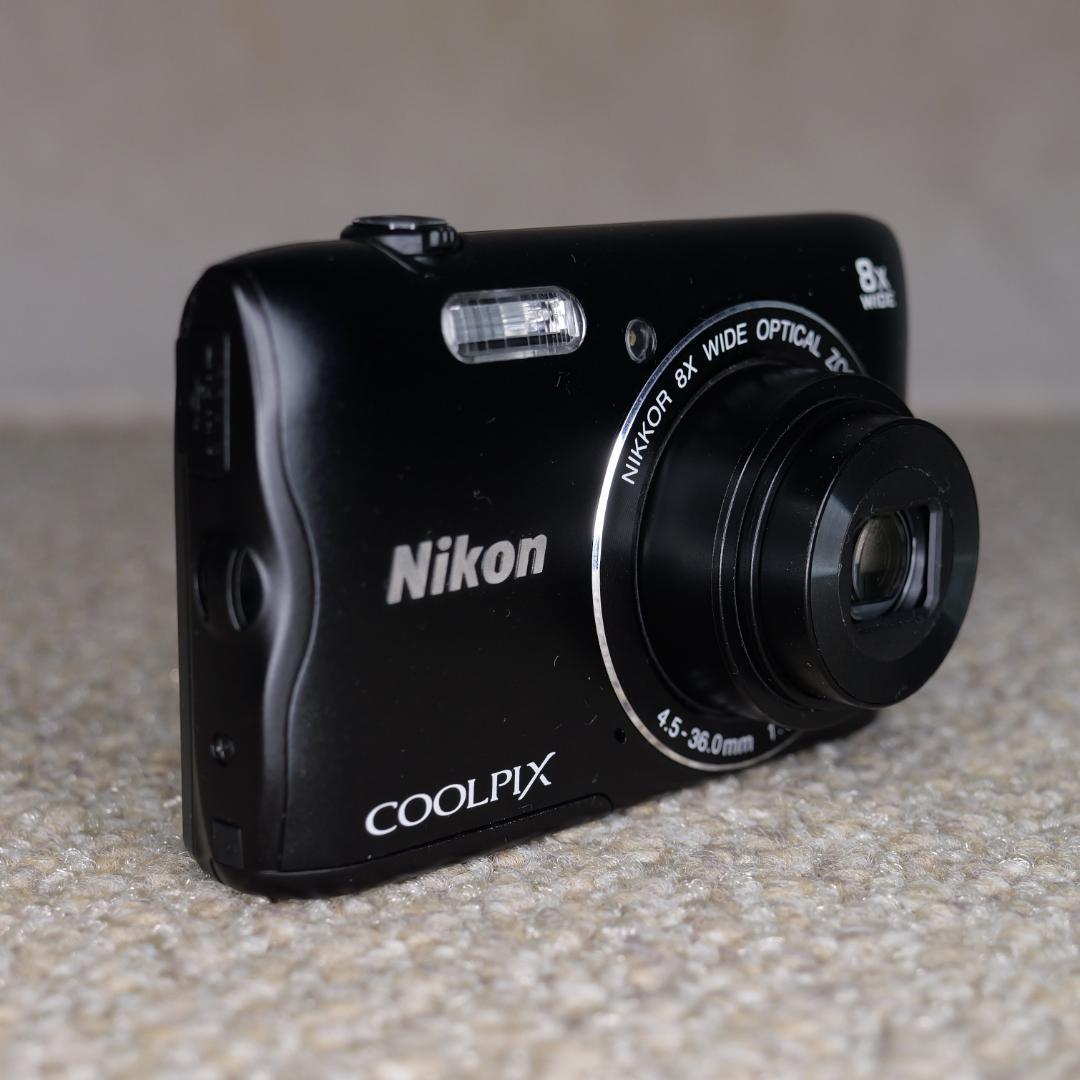 【1257】Wi-Fi対応 Nikon COOLPIX A300（ブラック）美品