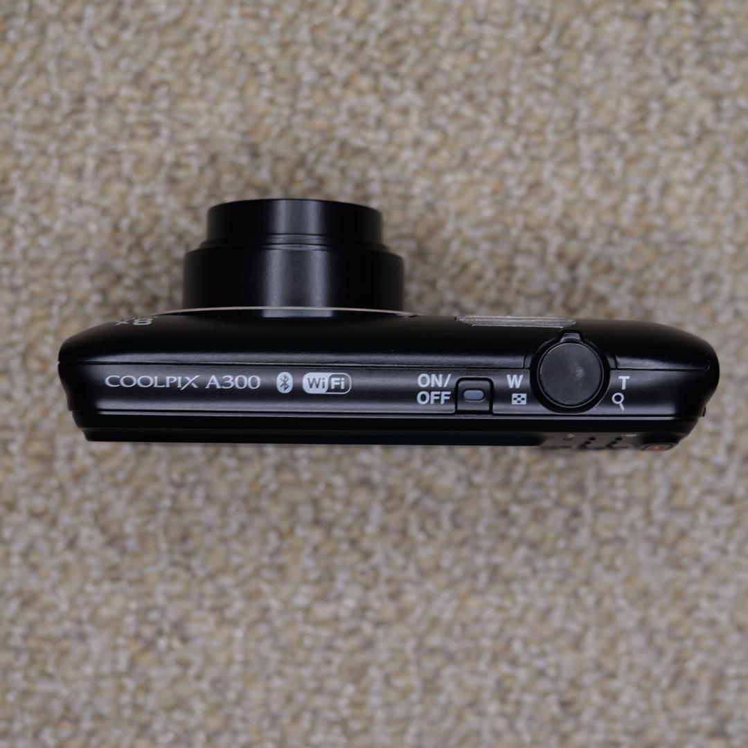 【1257】Wi-Fi対応 Nikon COOLPIX A300（ブラック）美品