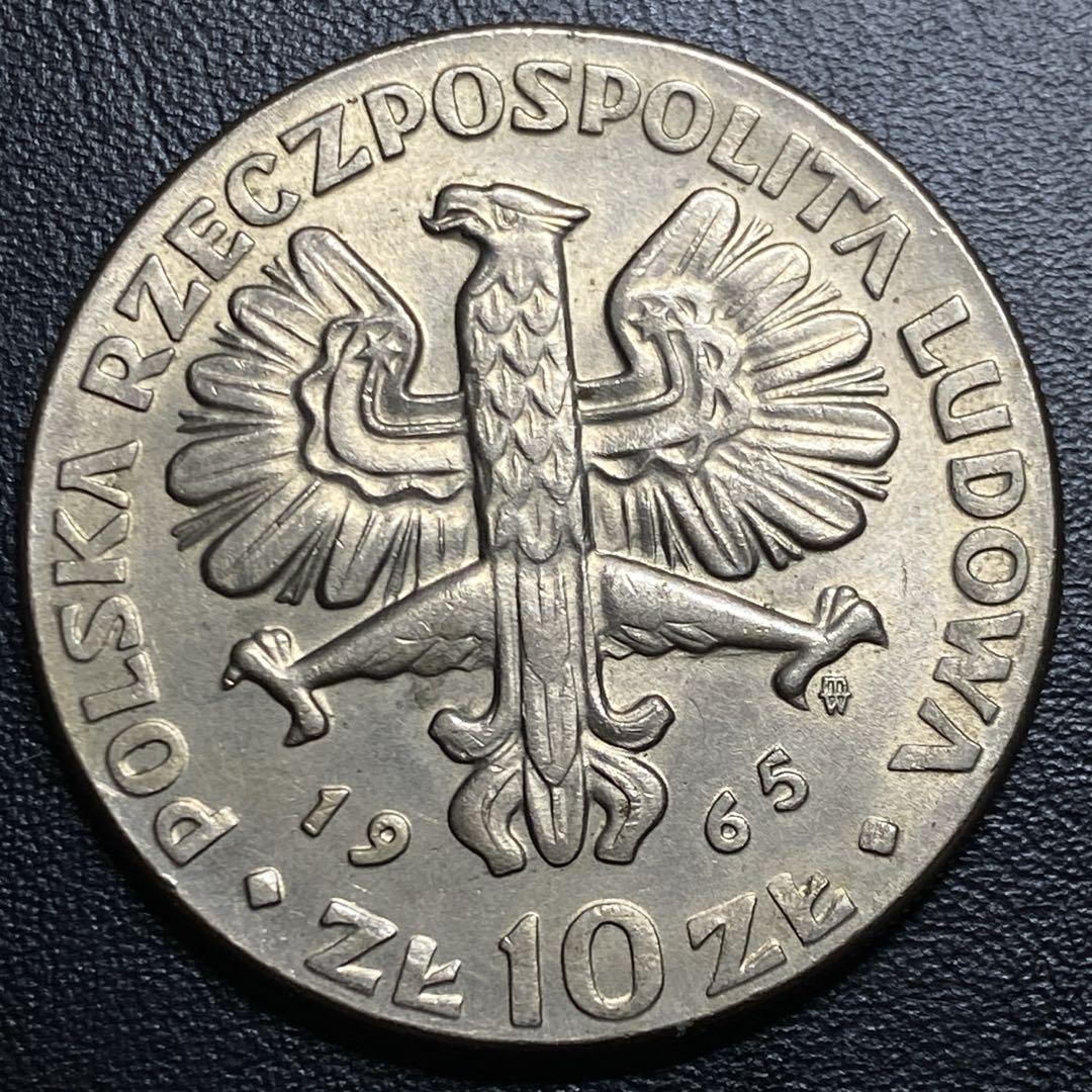 478 ポーランド 10ズウォティ 記念硬貨 外国コイン 硬貨 古銭