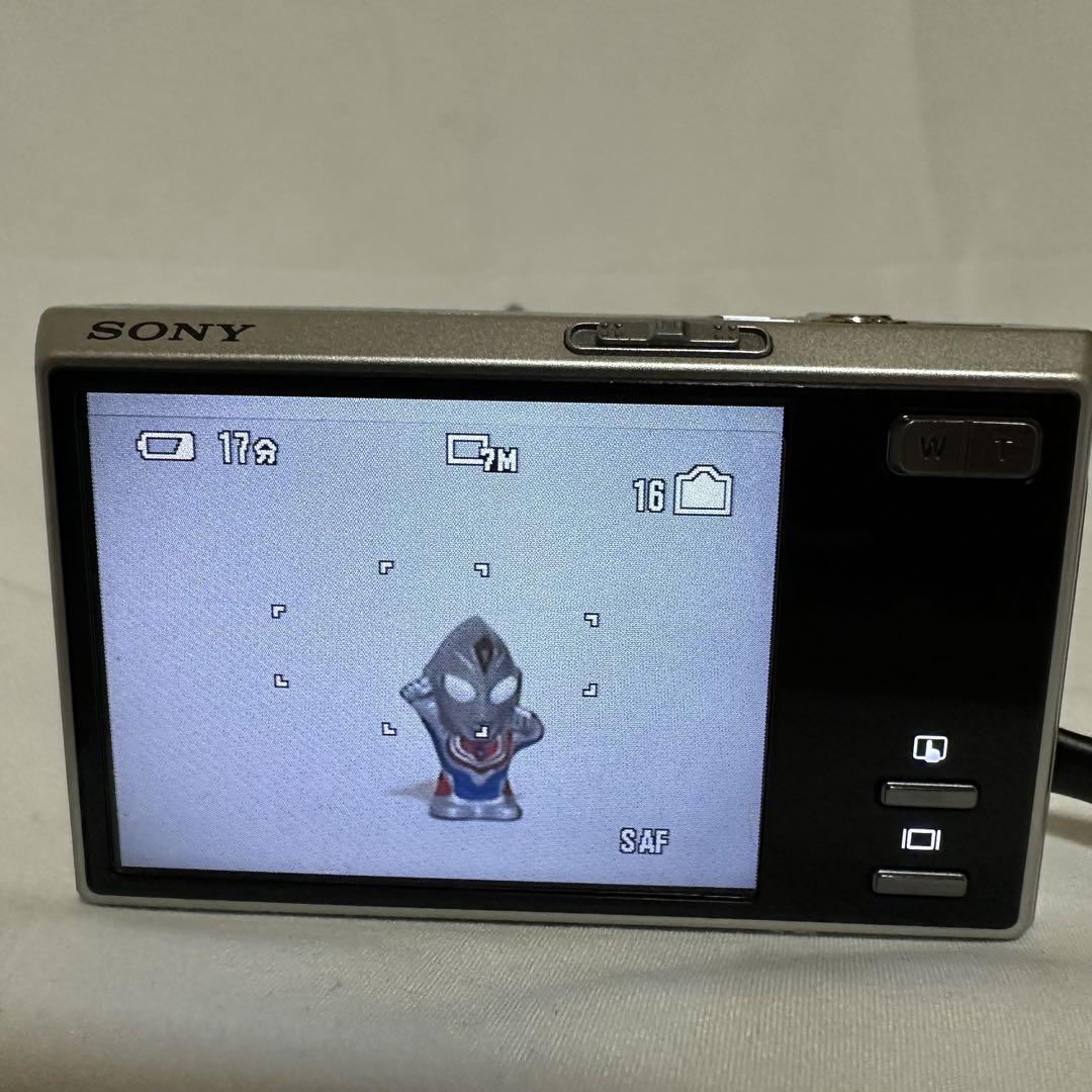 美品】SONY Cyber-shot DSC-T50 シルバー (動作確認済)