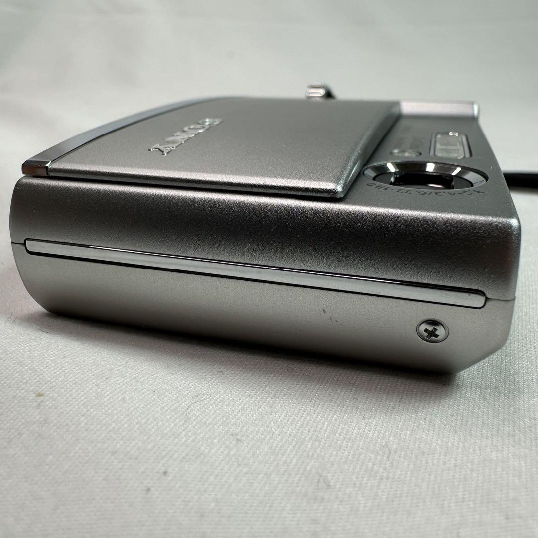 美品】SONY Cyber-shot DSC-T50 シルバー (動作確認済)