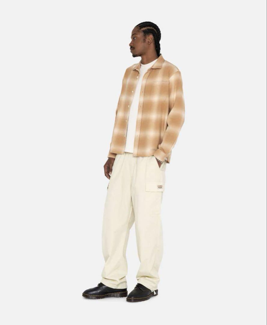トップス Stussy BAY PLAID SHIRT