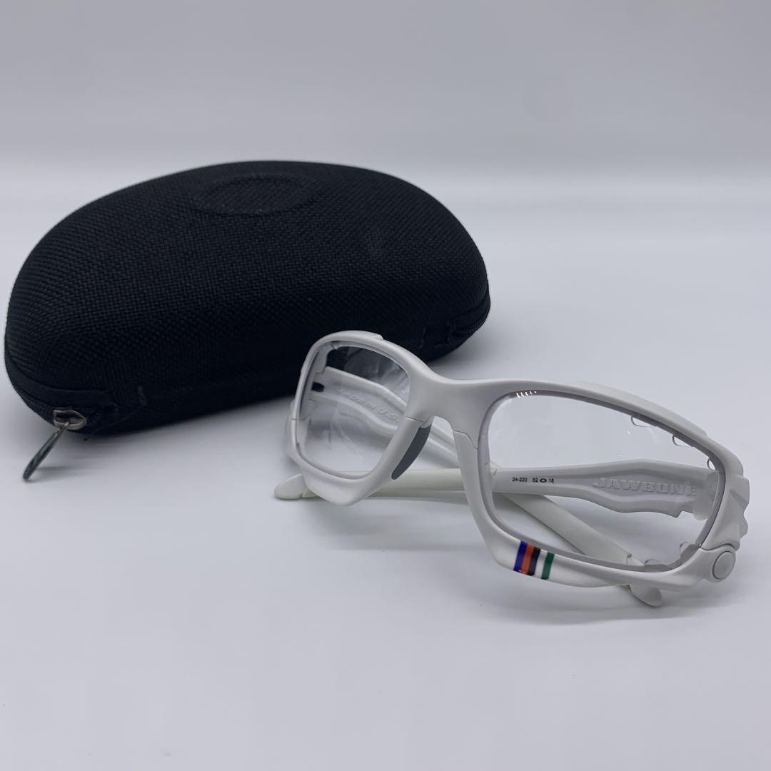 希少色 OAKLEY JAWBONE ジェフ・ステイプル コラボ 白