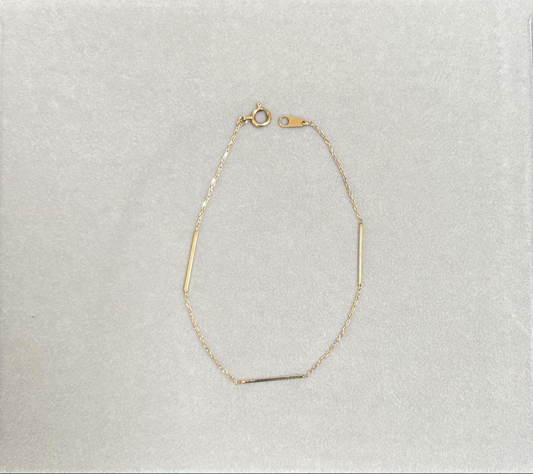 【美品】Jouete ジュエッテ ブレスレット k10金