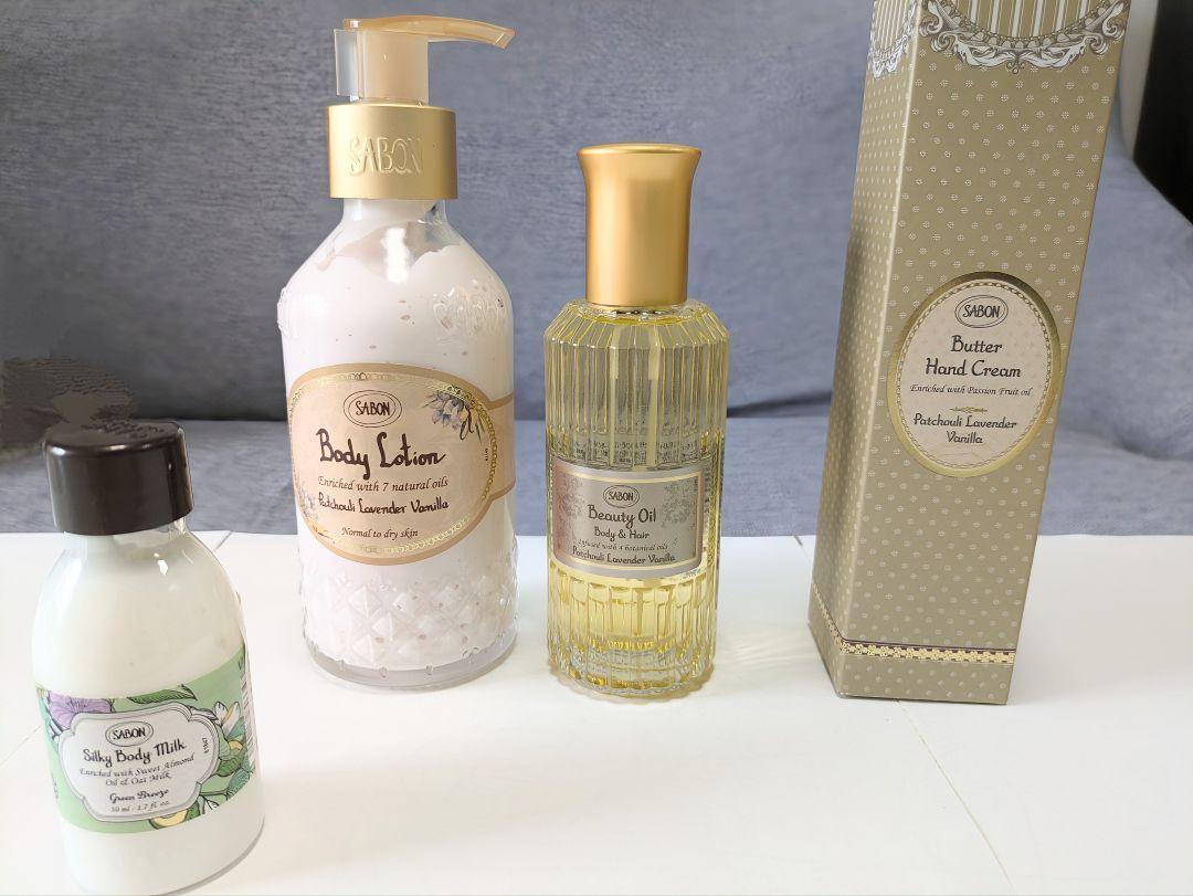 SABON 新品 未使用 パチェリー ラベンダー バニラ セット