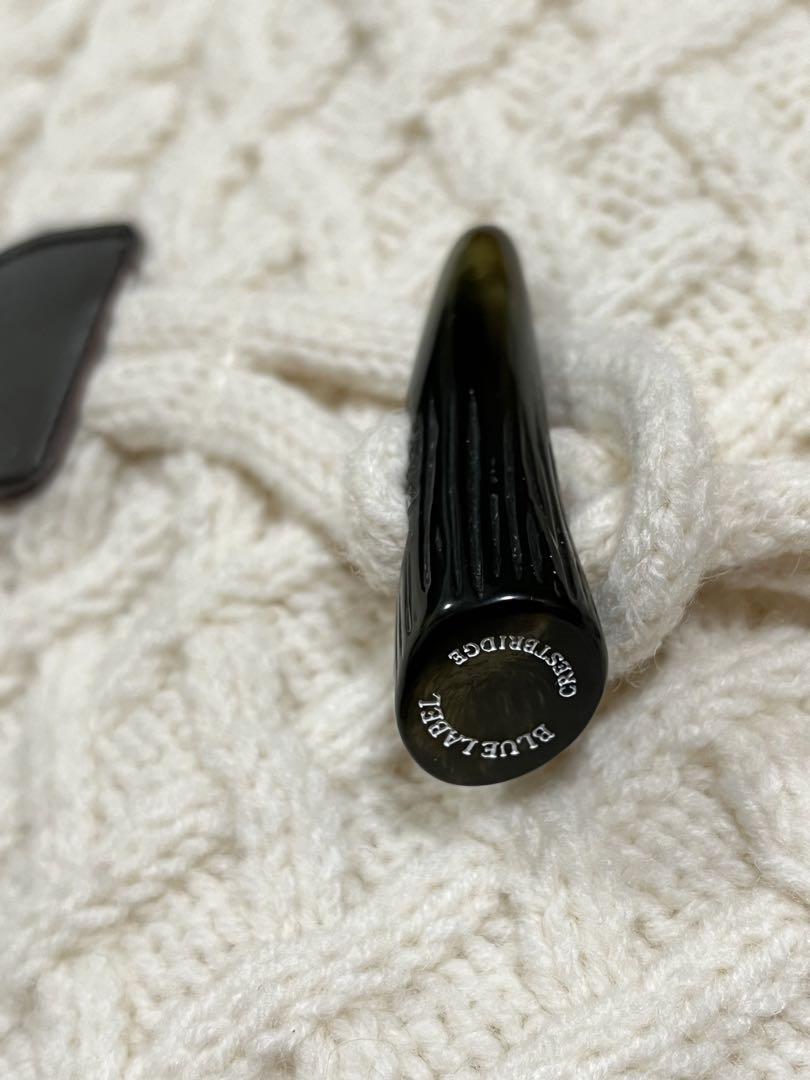 美品／BLUE LABEL CRESTBRIDGE　ケーブルニットダッフルコート