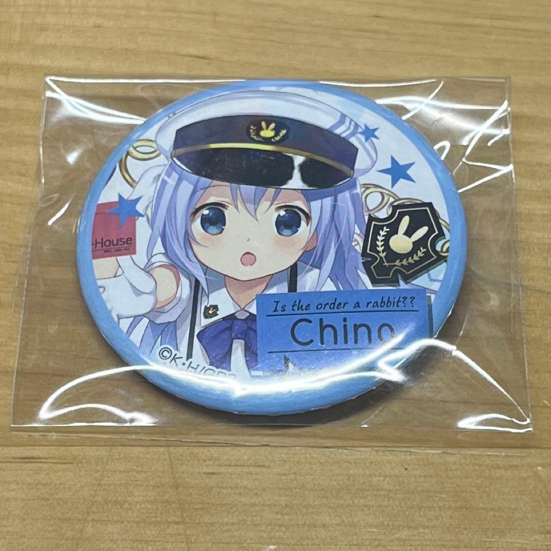 ご注文はうさぎですか　チノ　缶バッジ チノ ごちうさ ご注文はうさぎですか？ 缶バッジ カプセル缶バッジ