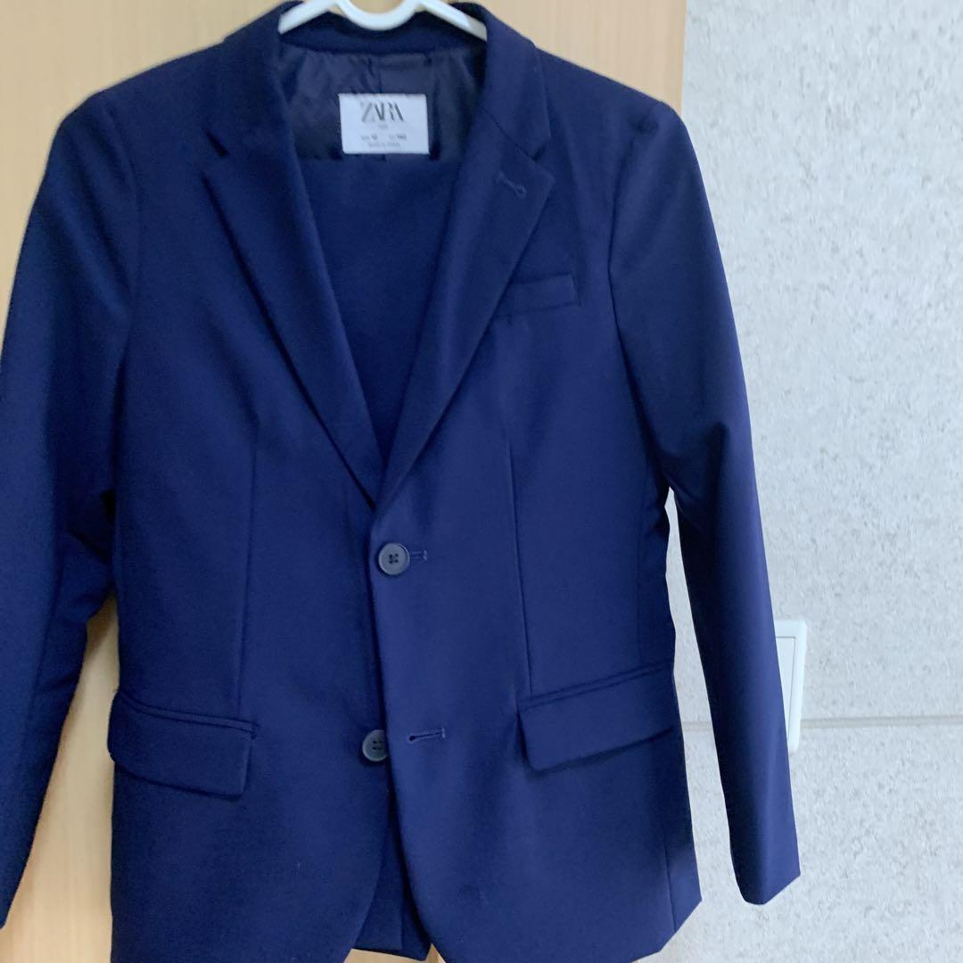ZARA ネイビー ブレザーセットアップ⭐︎140cm