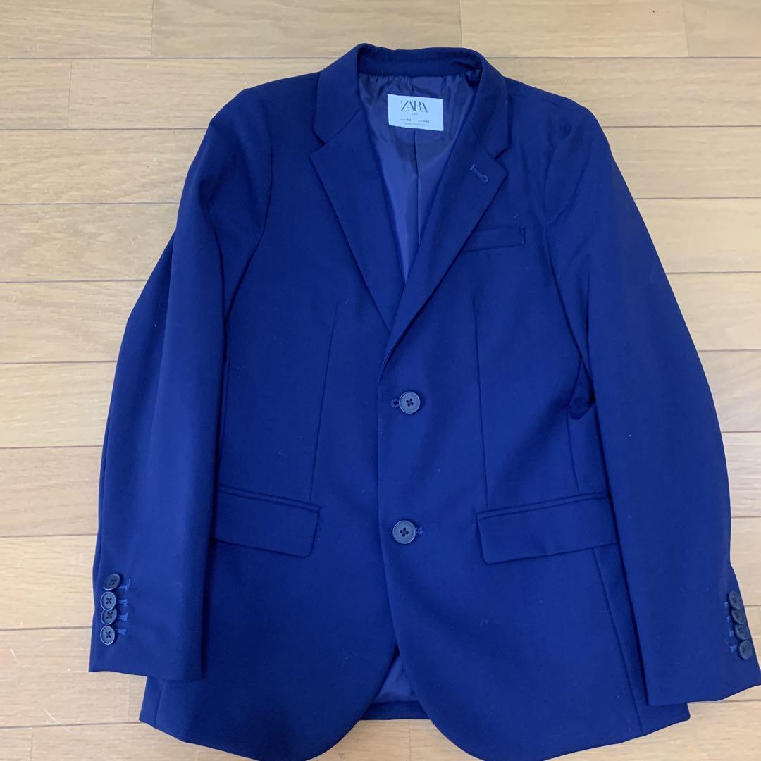 ZARA ネイビー ブレザーセットアップ⭐︎140cm