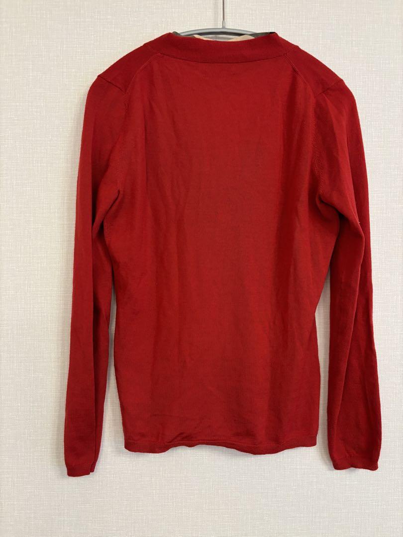 【美品】バーバリー　カーディガン