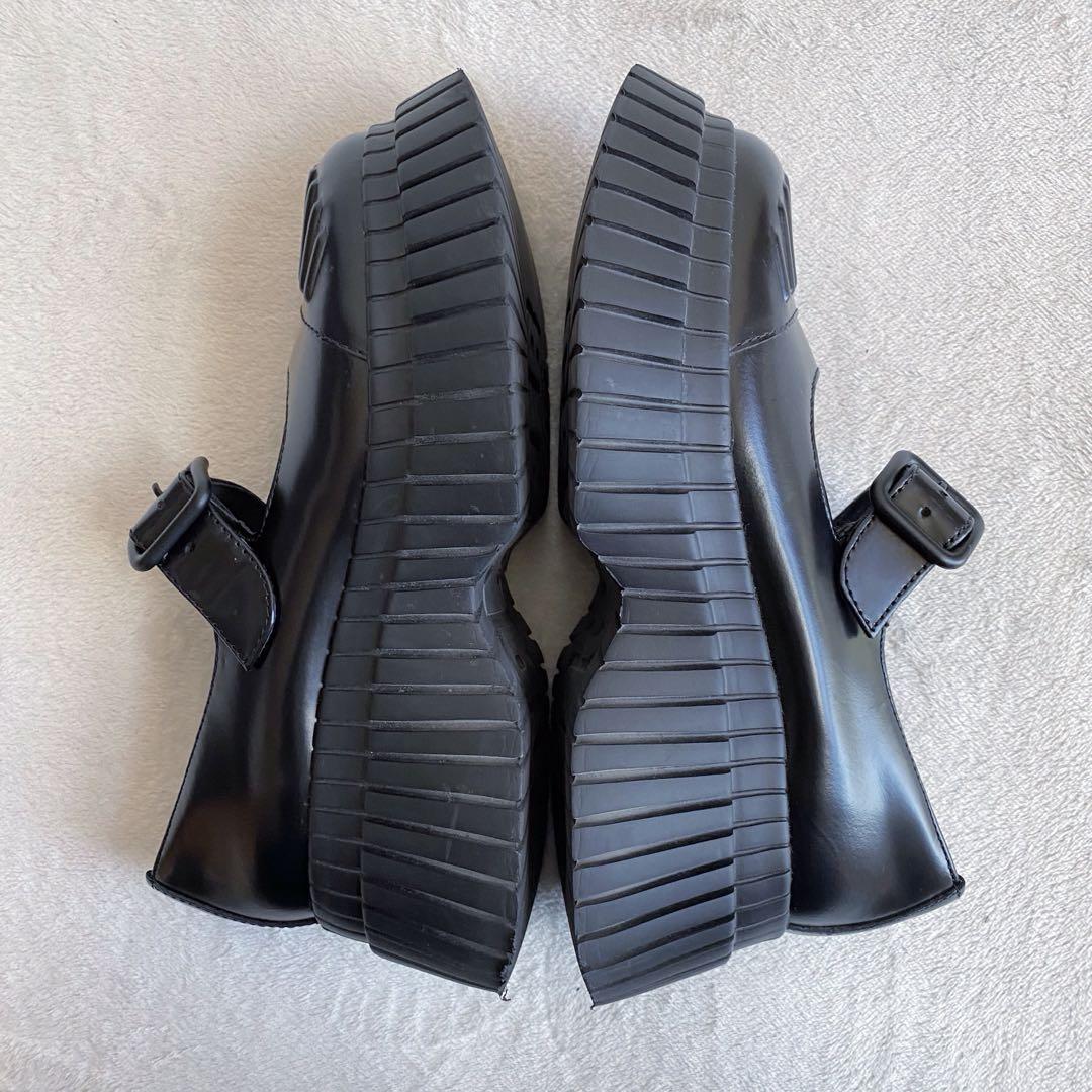 【美品✨】カンペール　BCNローファー　ストラップ　ブラック　レザー　完売　38