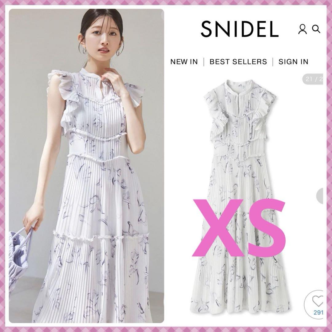 新作新品♥️ 【WEB限定サイズあり】プリントプリーツワンピース