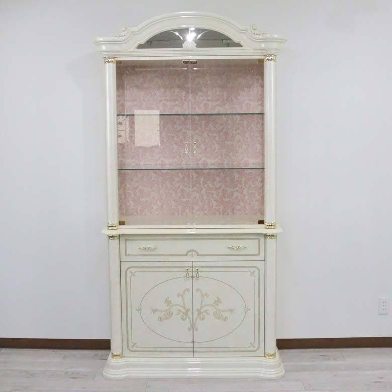 サルタレッリ フローレンス 2ドアキャビネット カップボード 食器棚 サルタレッリ フローレンス 2ドアキャビネット カップボード 食器棚