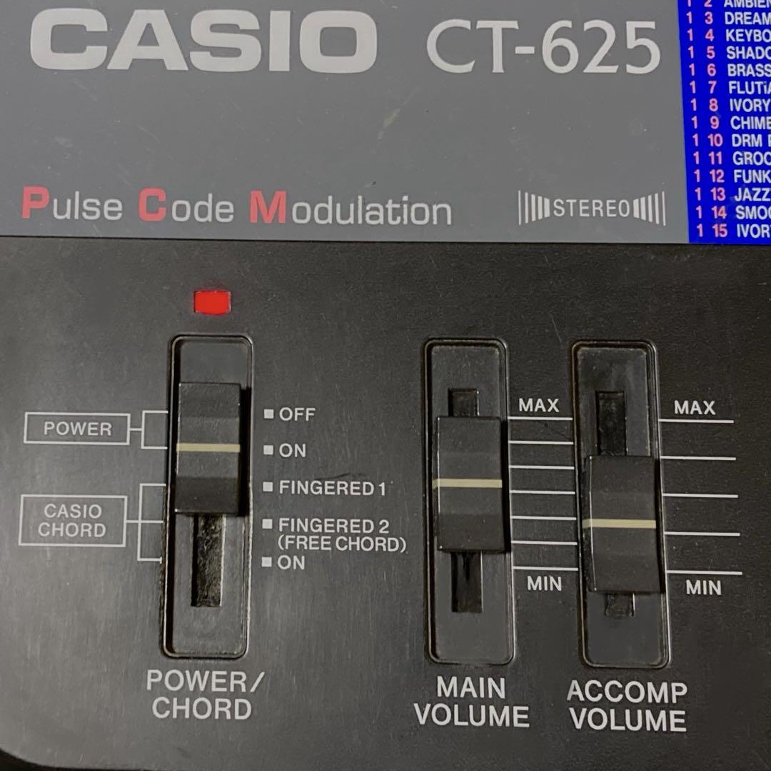 キーボード　CASIO CT625  スタンド付属