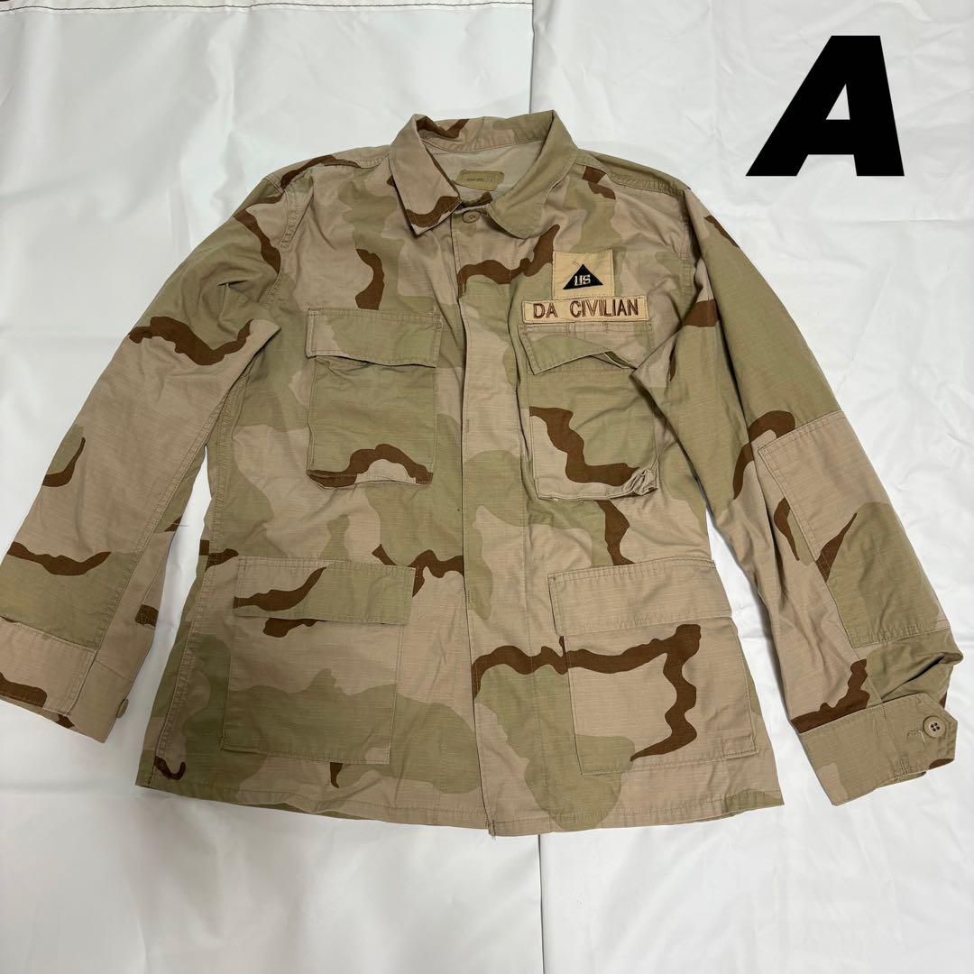 【米軍放出品】　デザート　迷彩ジャケット 上着 M-S [A]