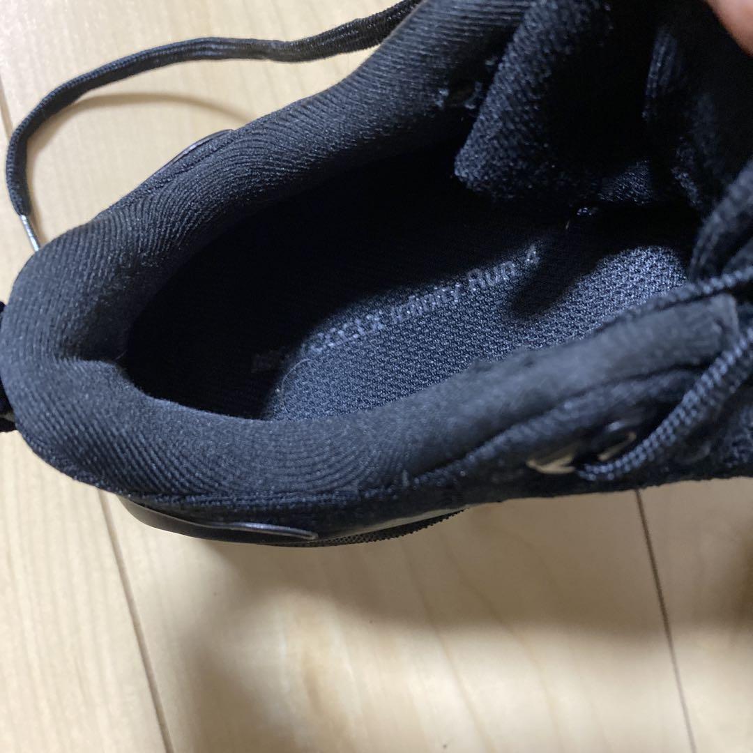 NIKE インフィニティラン４ リアクトX オールブラック 24.5cm