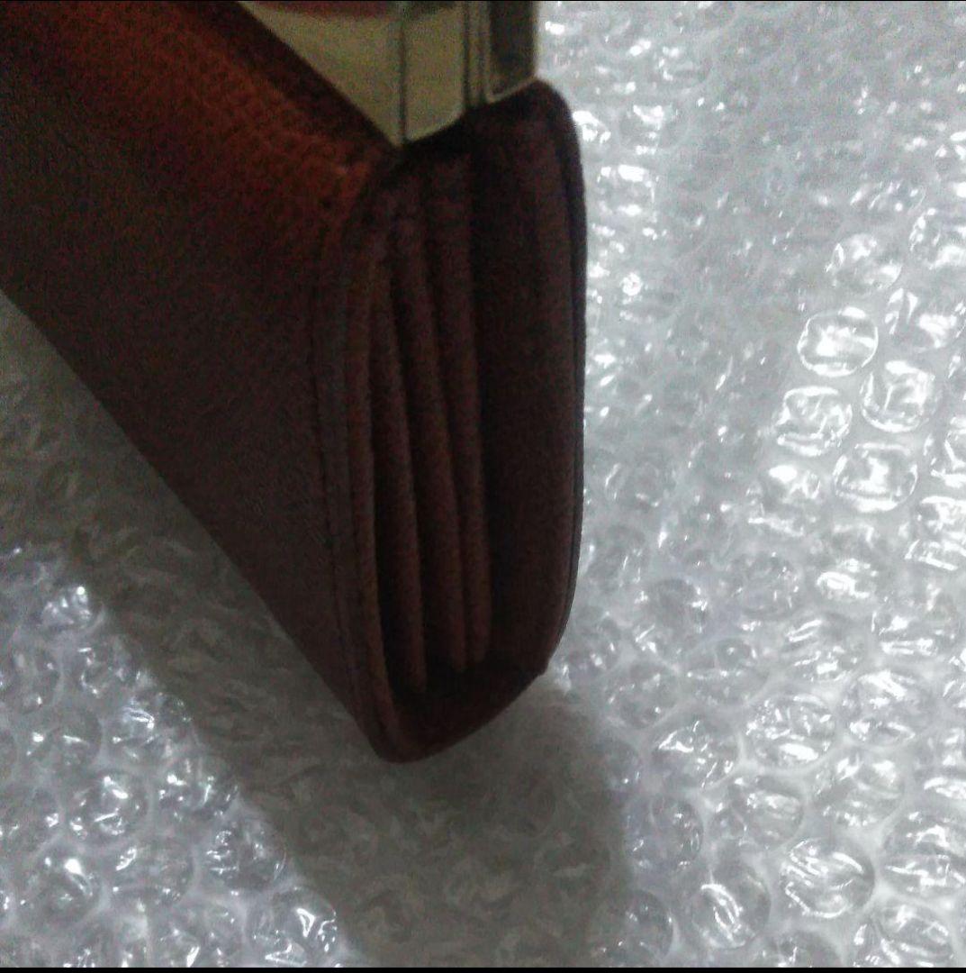 新品未使用 がま口 財布 姫路レザー perche キャメルブラウン系統 新品未使用 がま口 財布 姫路レザー perche キャメルブラウン系統