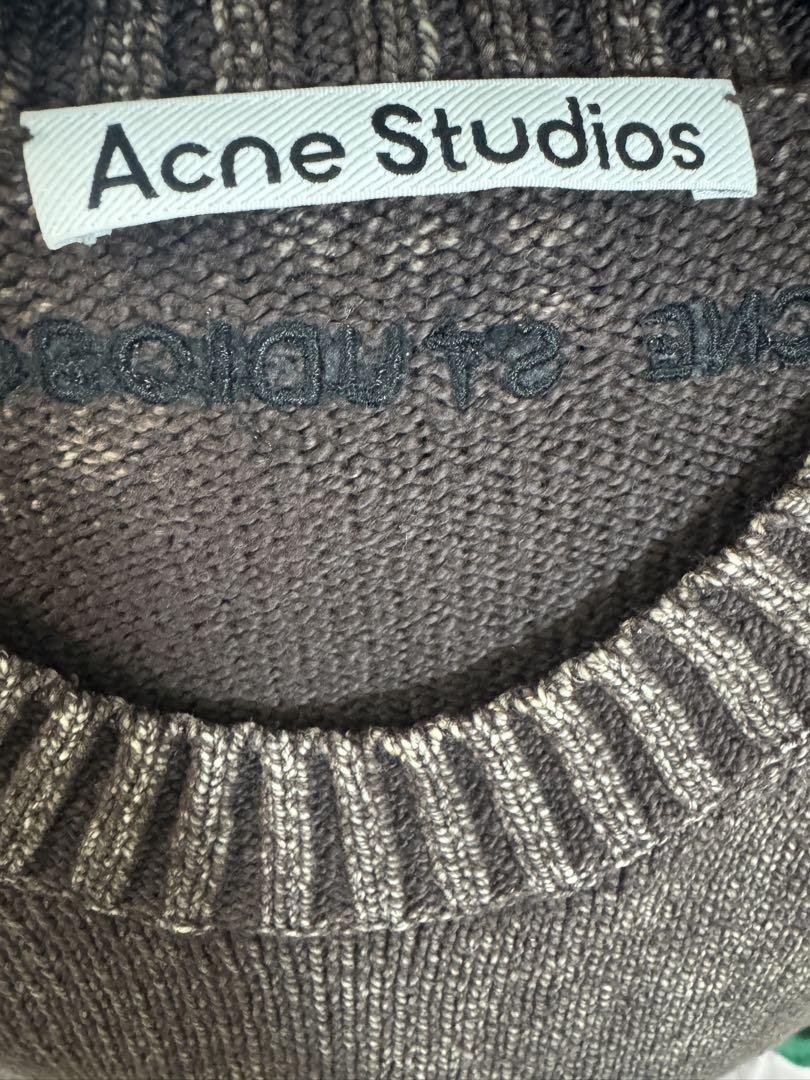 アクネ　アシッドウォッシュニット　ブラウン 関税込☆VIP価格【Acne Studios】アシッドウォッシュセーター